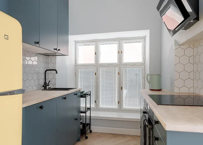 Modern Flat In Historical Building In Area شقة