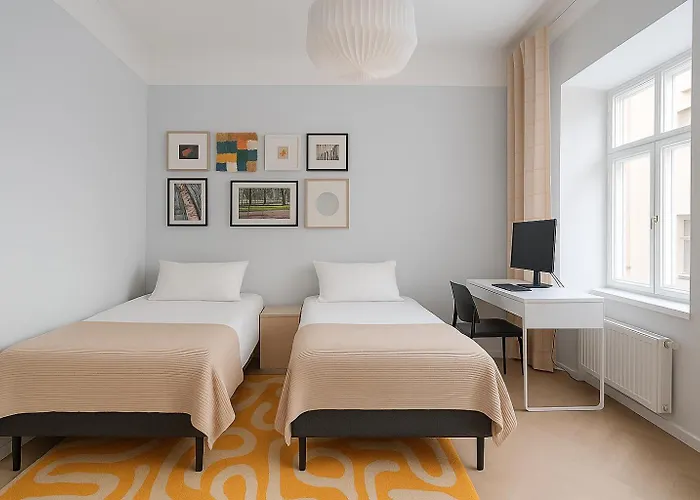 Modern Flat In Historical Building In Area *